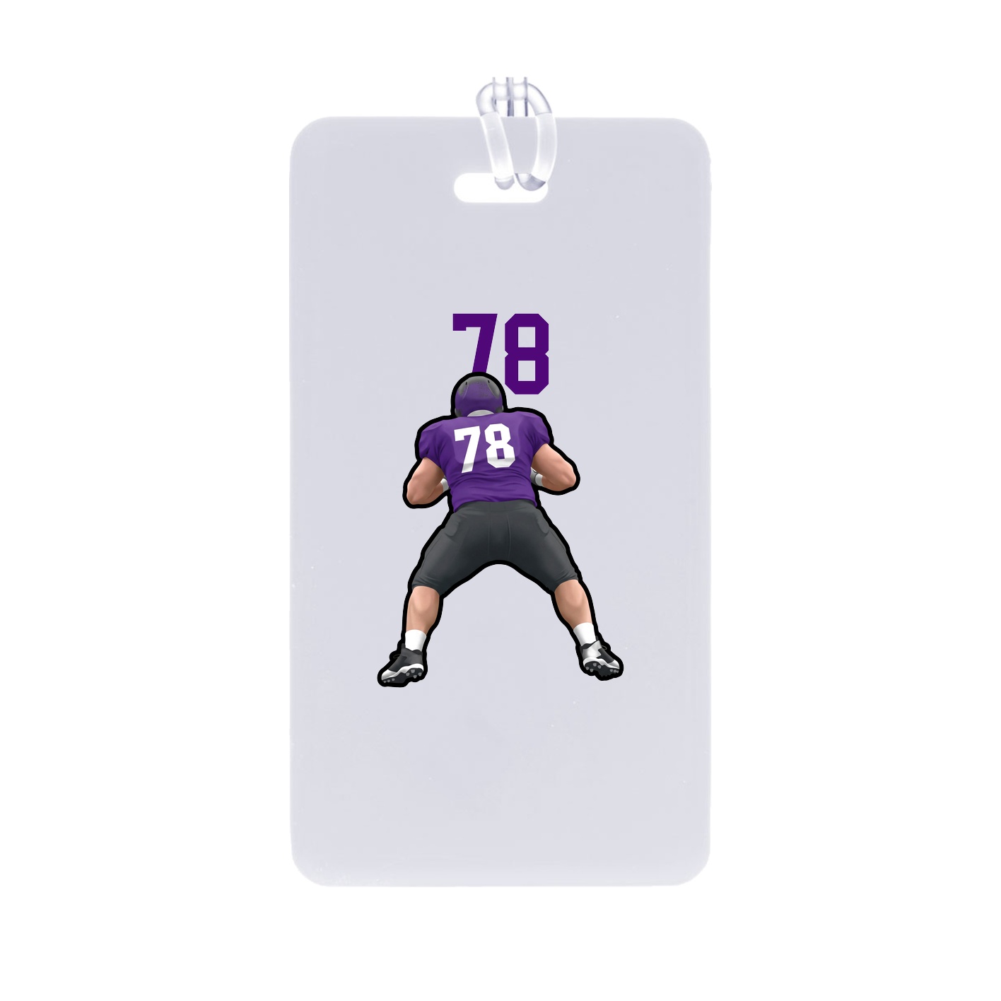 Bag Tag — Number Top in Classic