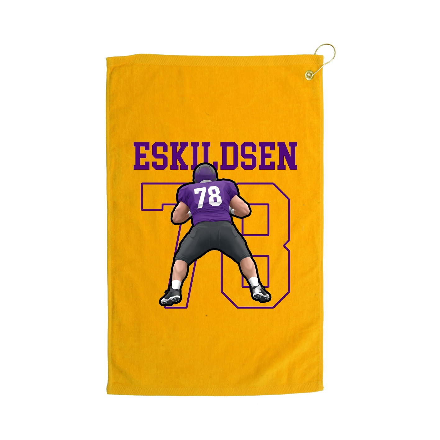 Golf Towel — Shirsey in Gold