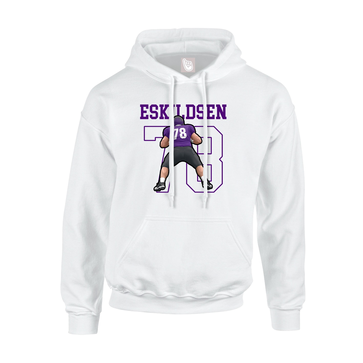 Youth Hoodie — Shirsey in White