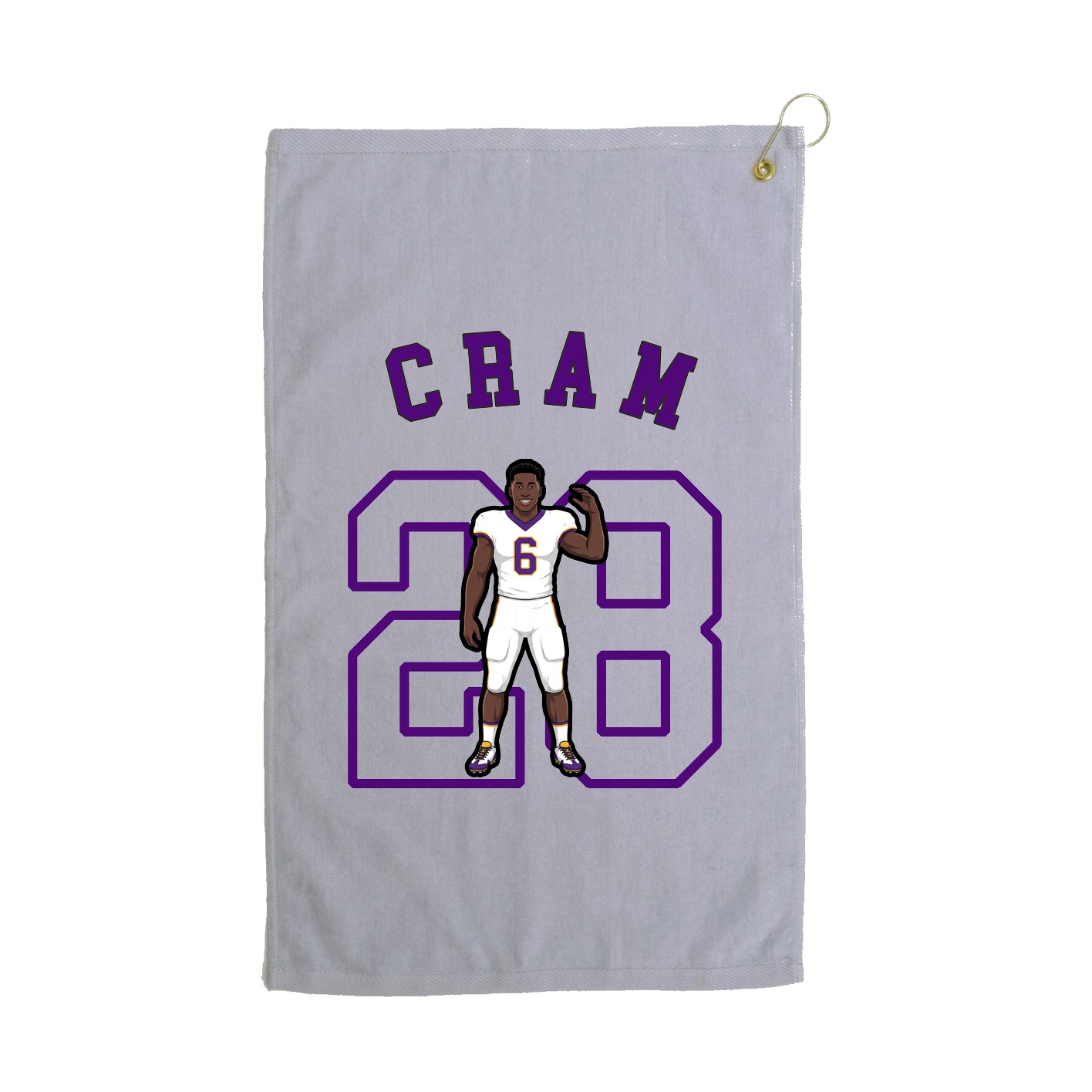 Golf Towel — Shirsey Arch in Grey