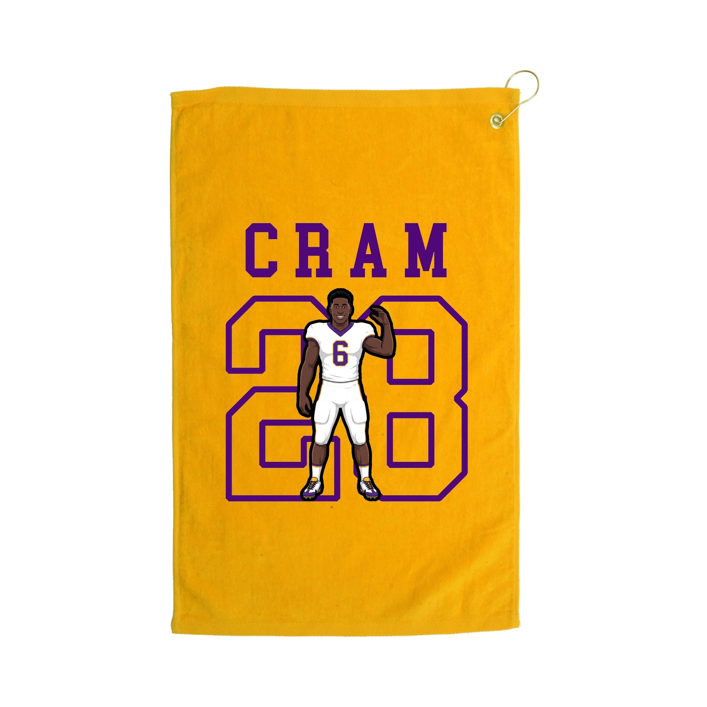 Golf Towel — Shirsey in Gold