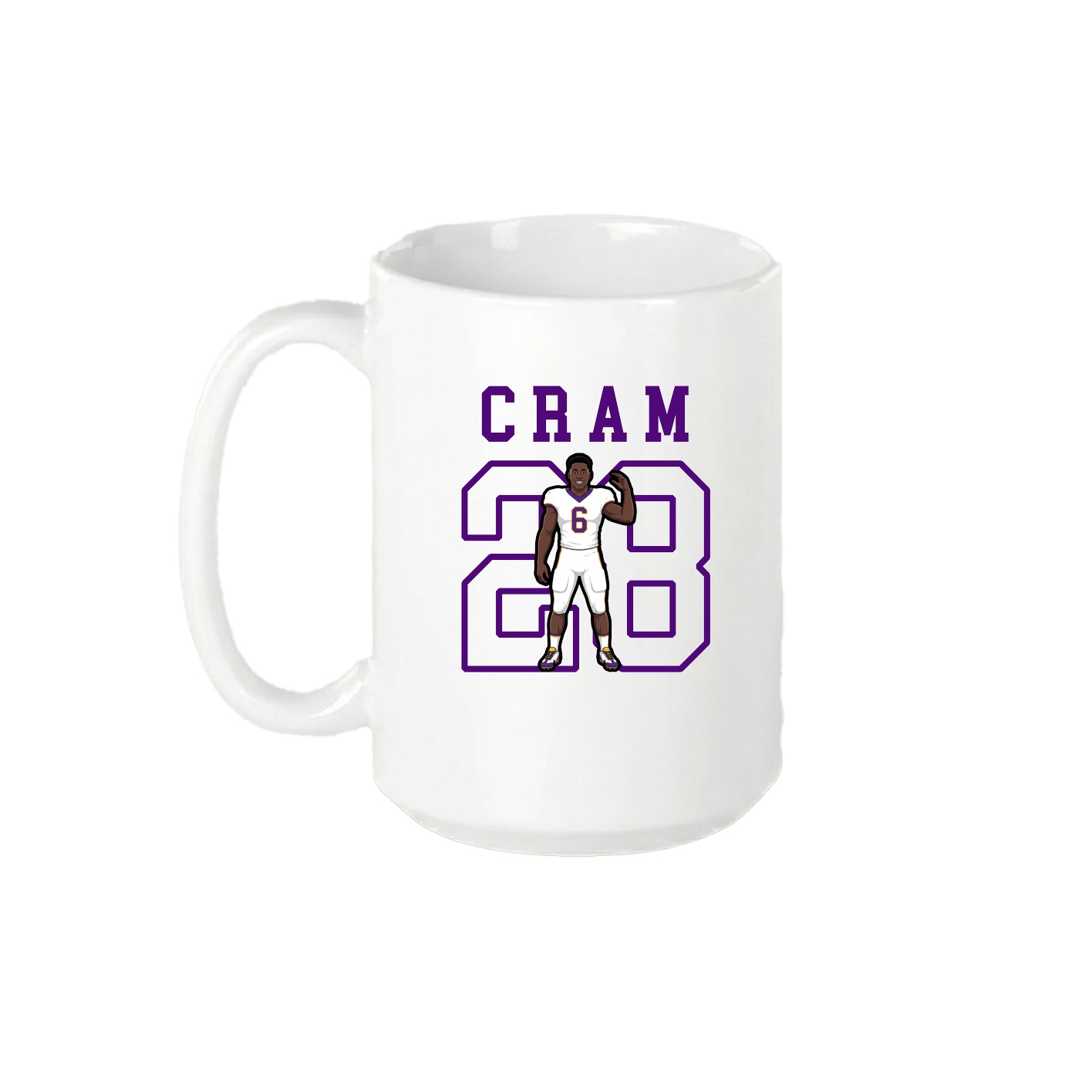 15oz Coffee Mug — Shirsey in White