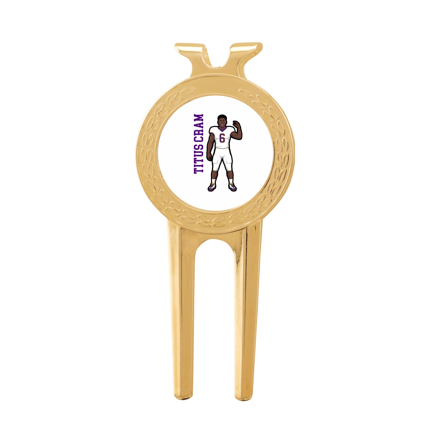 Divot Tool with Ball Marker — Name Vertical in Classic