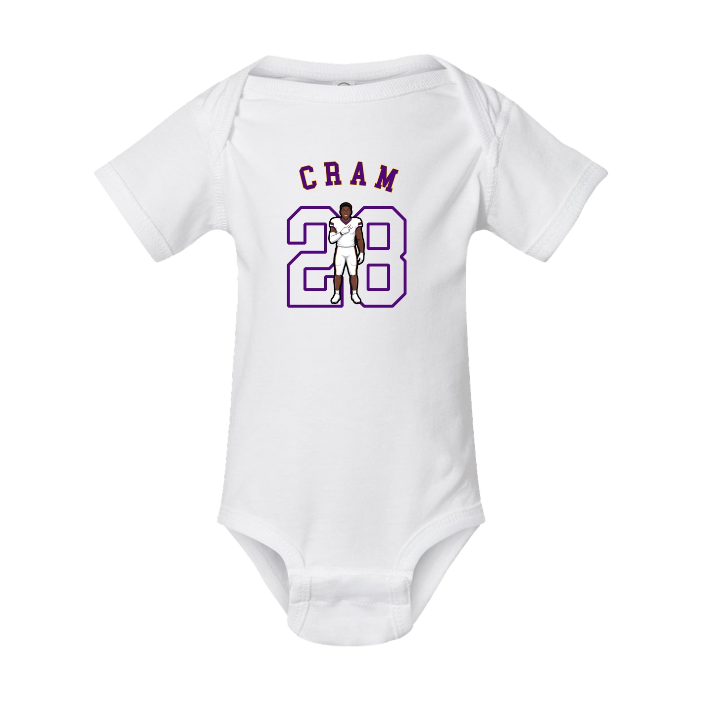 Baby Onesie — Shirsey Arch in White
