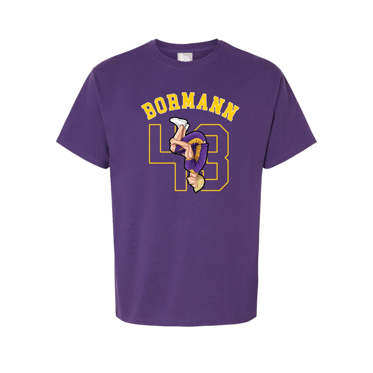 Youth Tee — Shirsey Arch in Purple