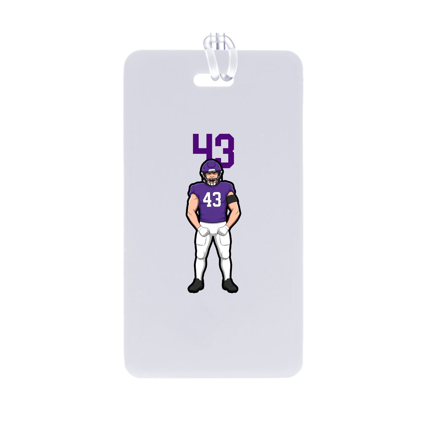 Bag Tag — Number Top in Classic