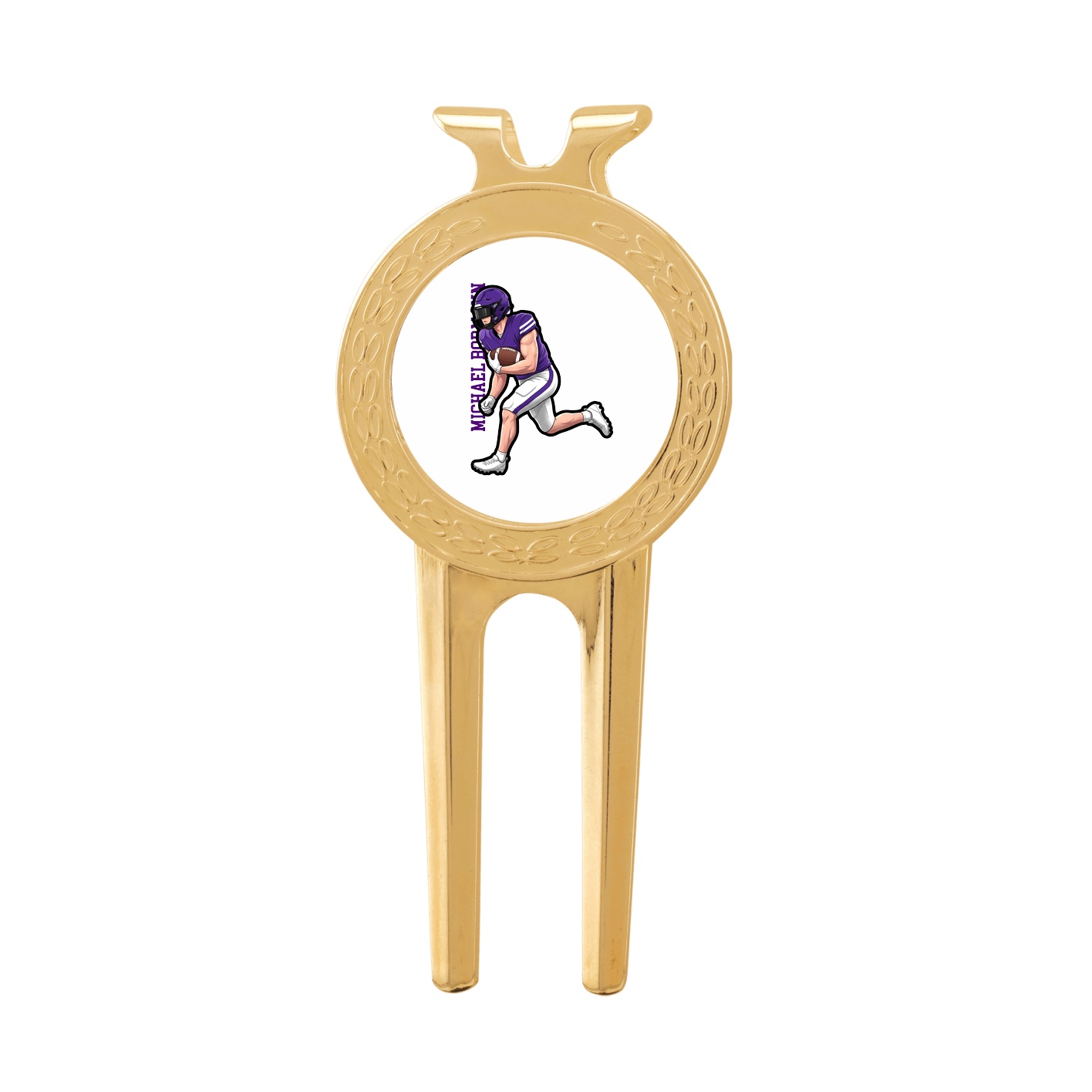 Divot Tool with Ball Marker — Name Vertical in Classic