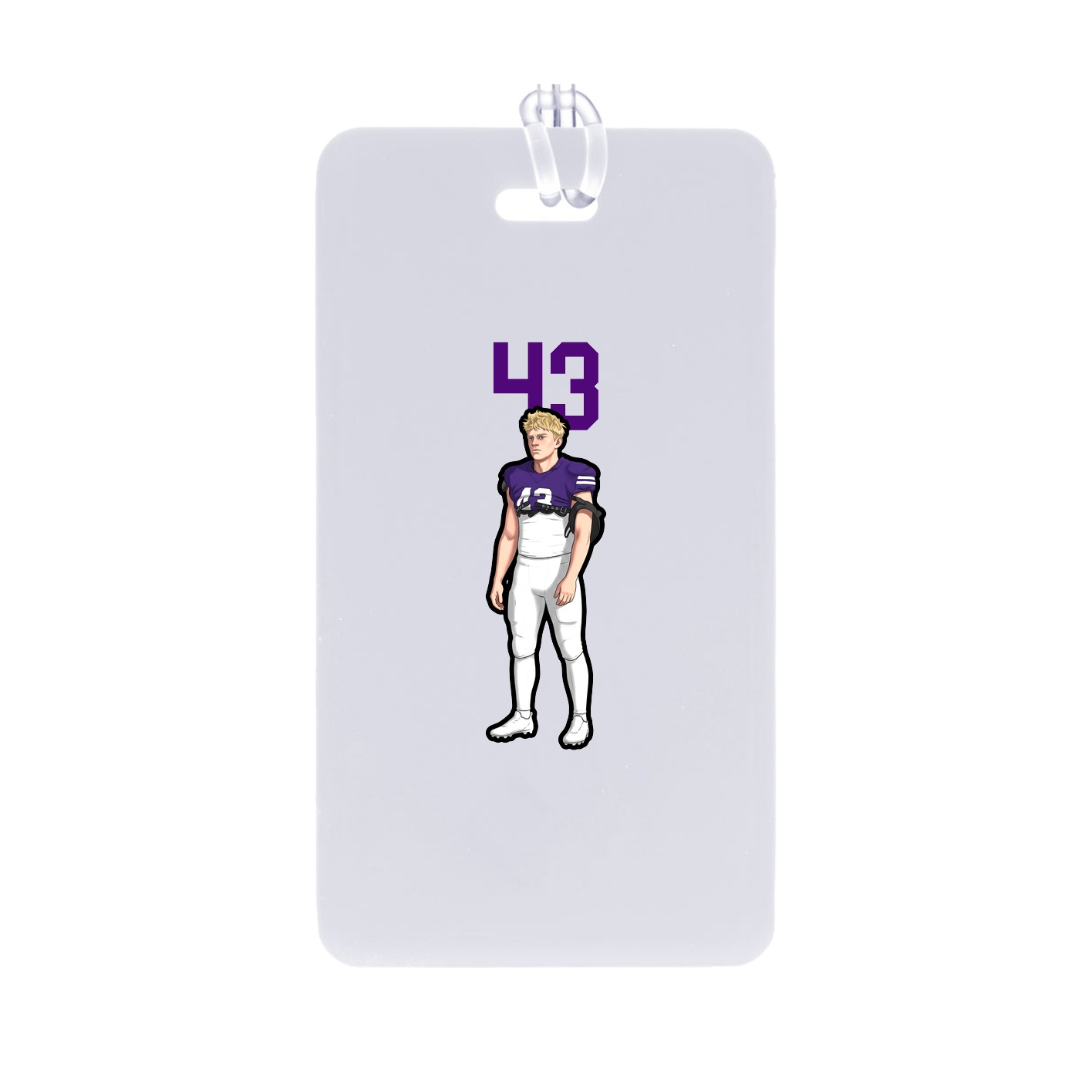 Bag Tag — Number Top in Classic