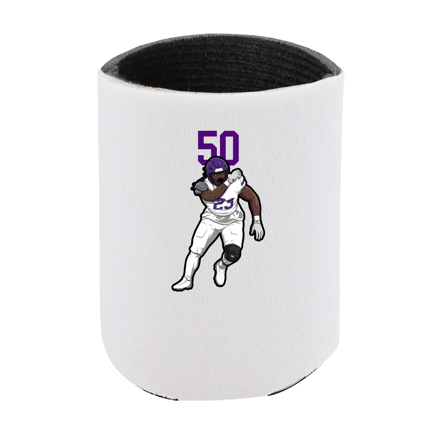 Can Holder — Number Top in White