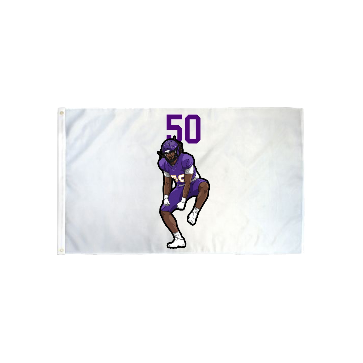 3x5 Flag — Number Top in Classic