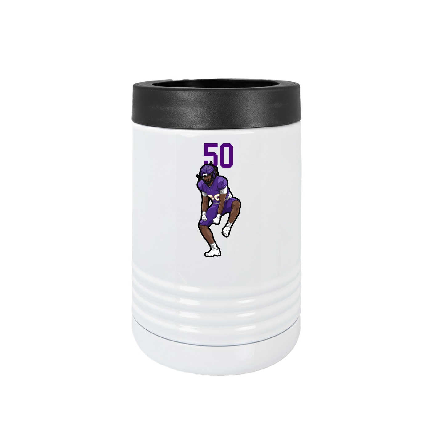 Beverage Holder — Number Top in White