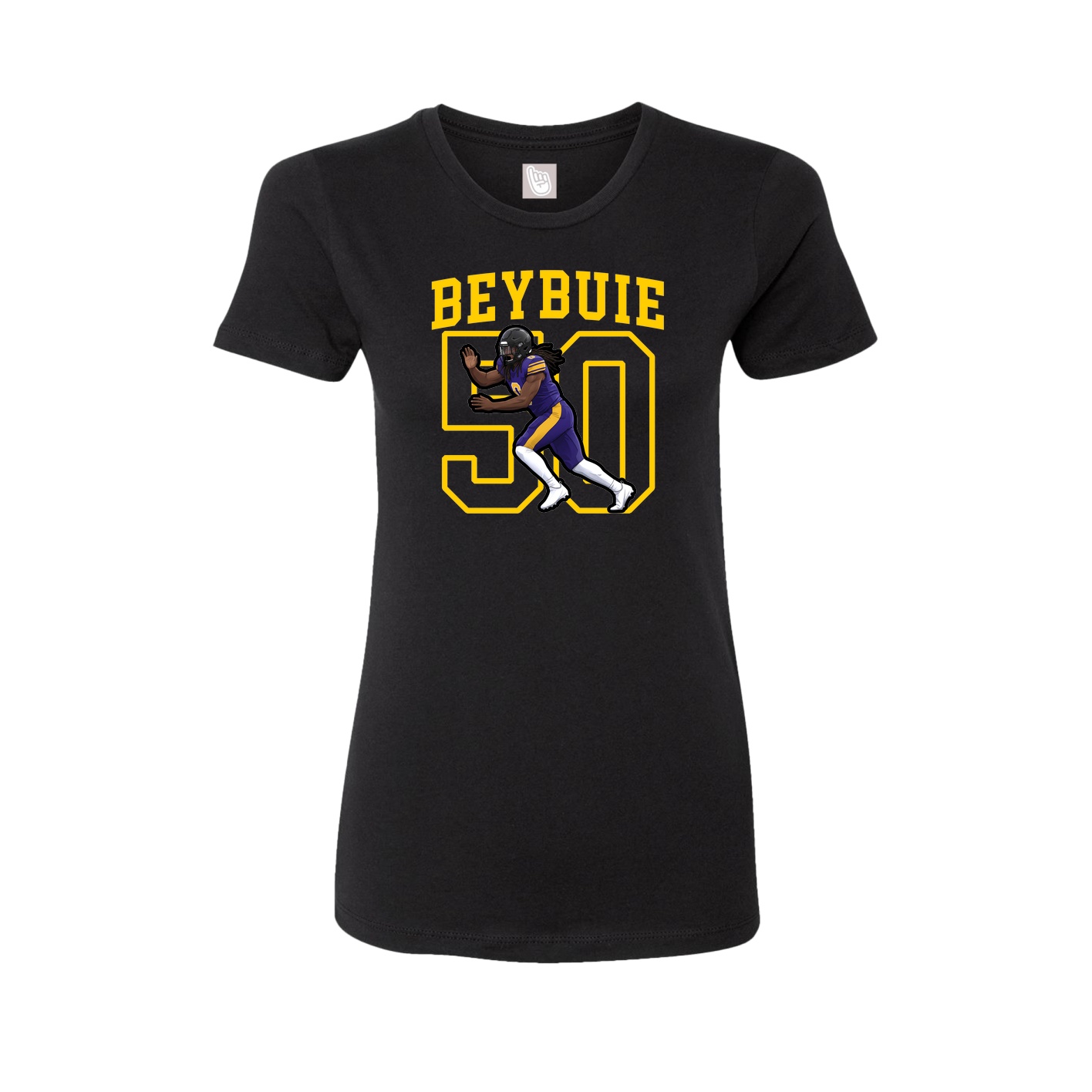 Fitted Women's Tee — Shirsey in Black