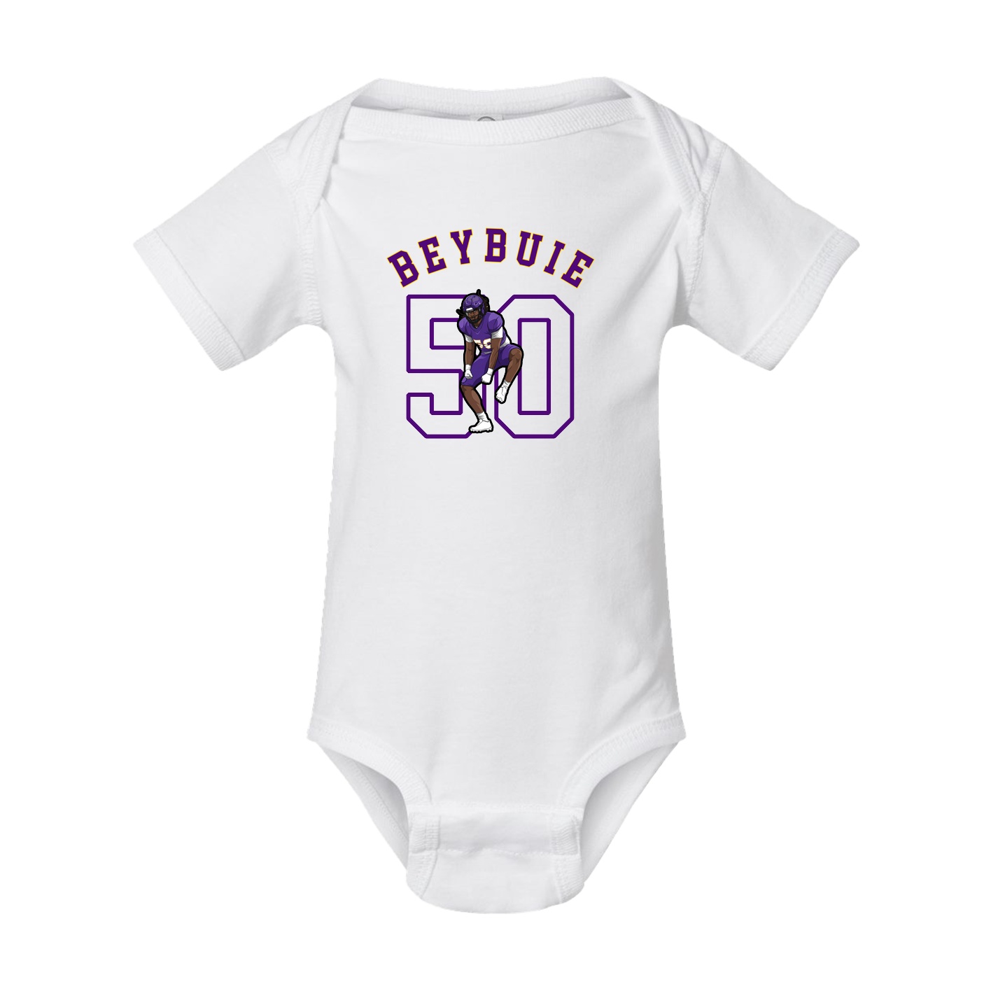 Baby Onesie — Shirsey Arch in White