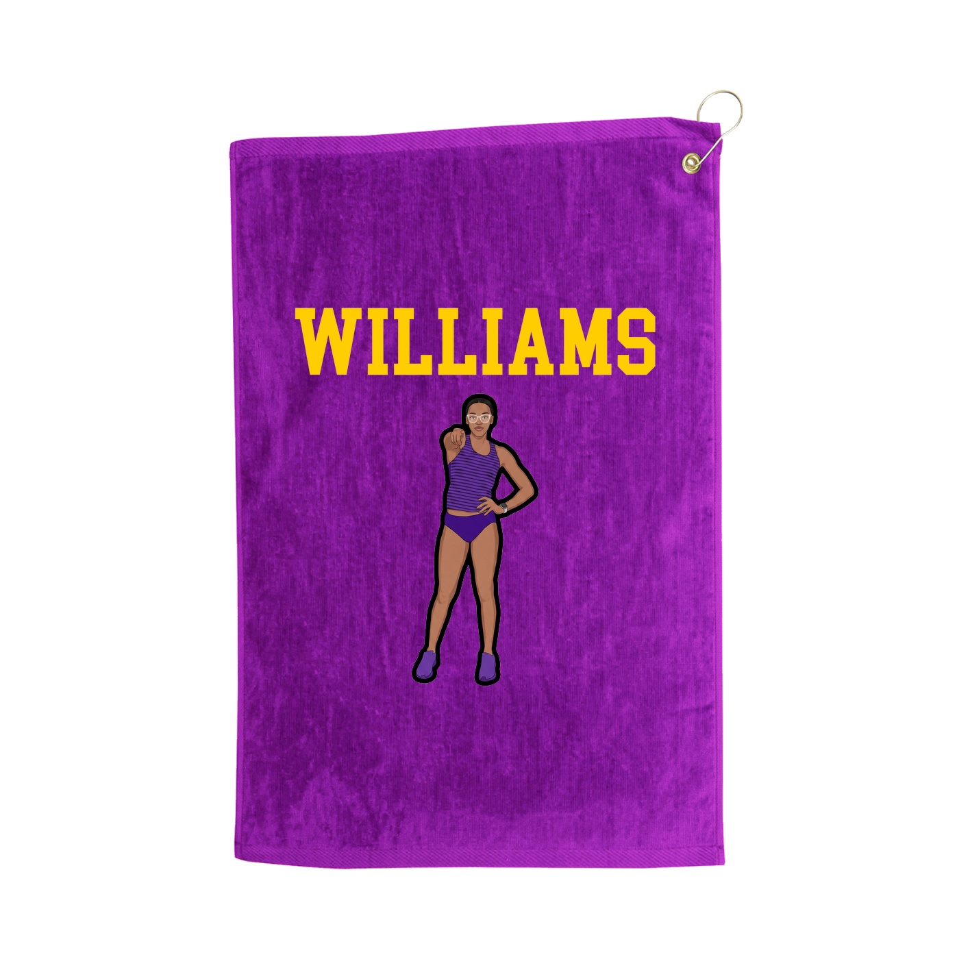Golf Towel — Shirsey in Purple