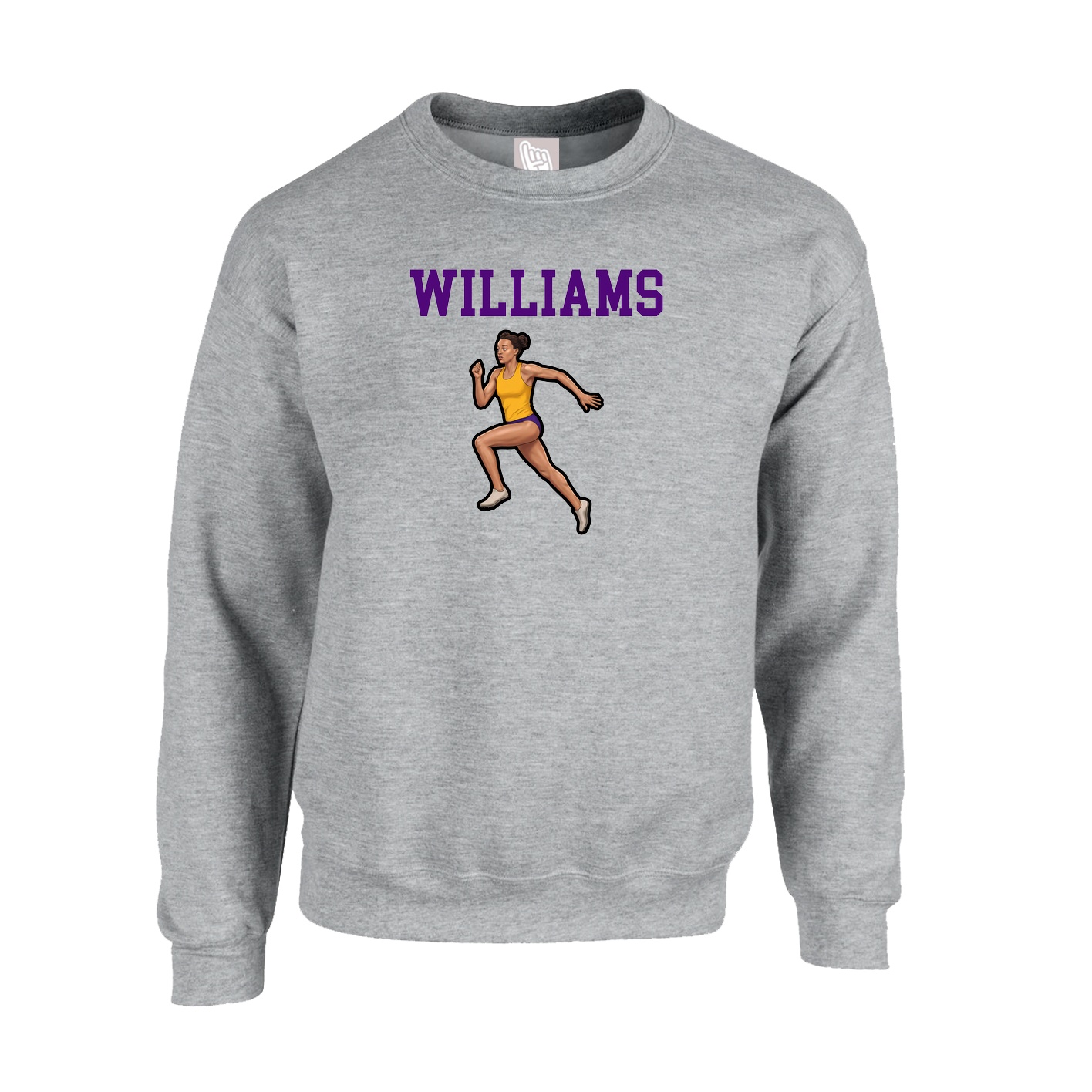 Fleece Crew — Shirsey in Grey