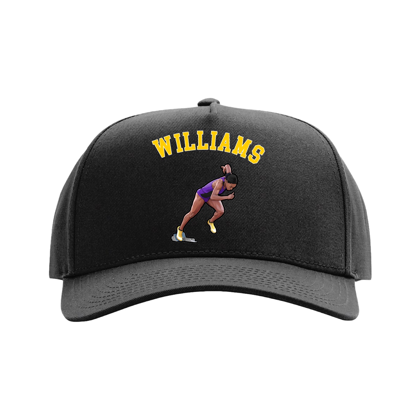 Full Fabric Five-Panel Champ Cap