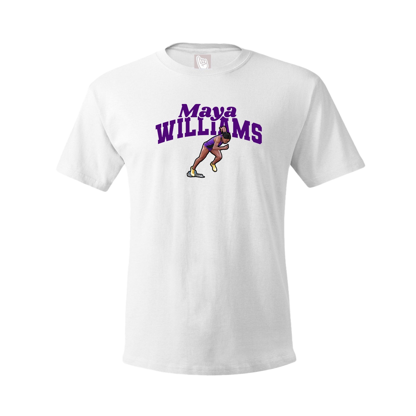 Youth Tee — Signature Arch in White