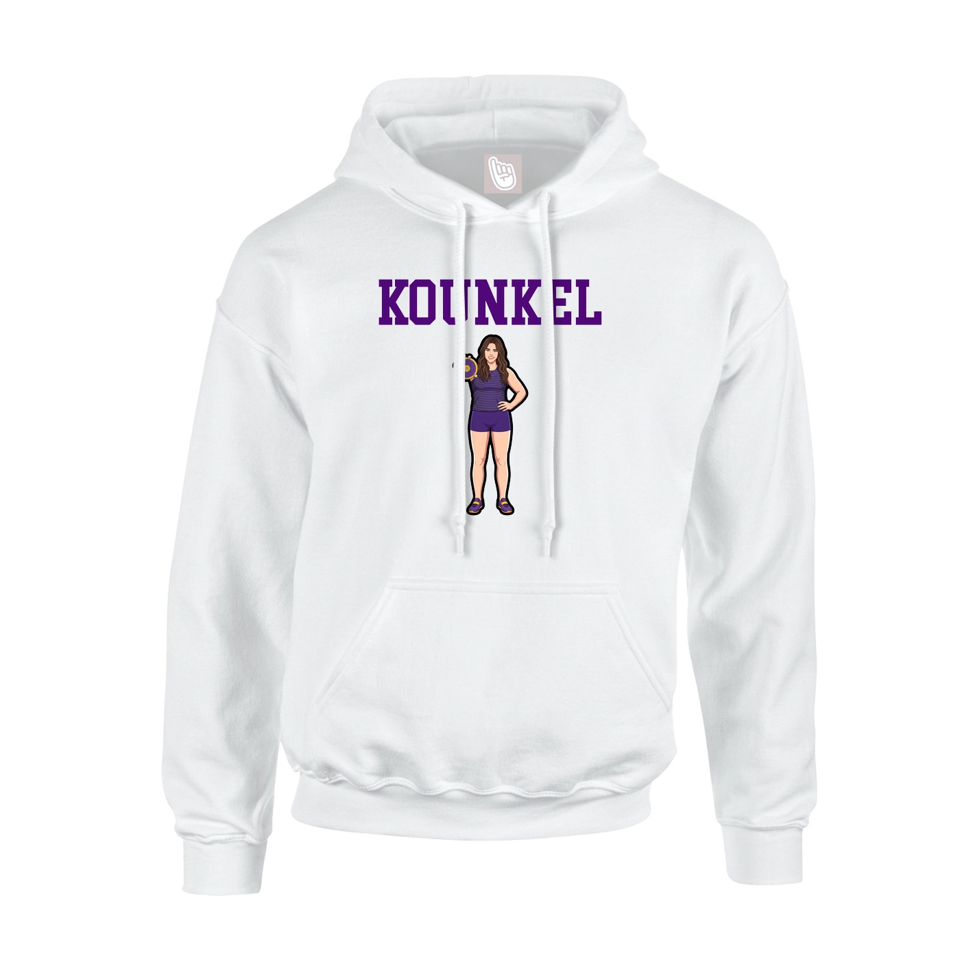 Youth Hoodie — Shirsey in White