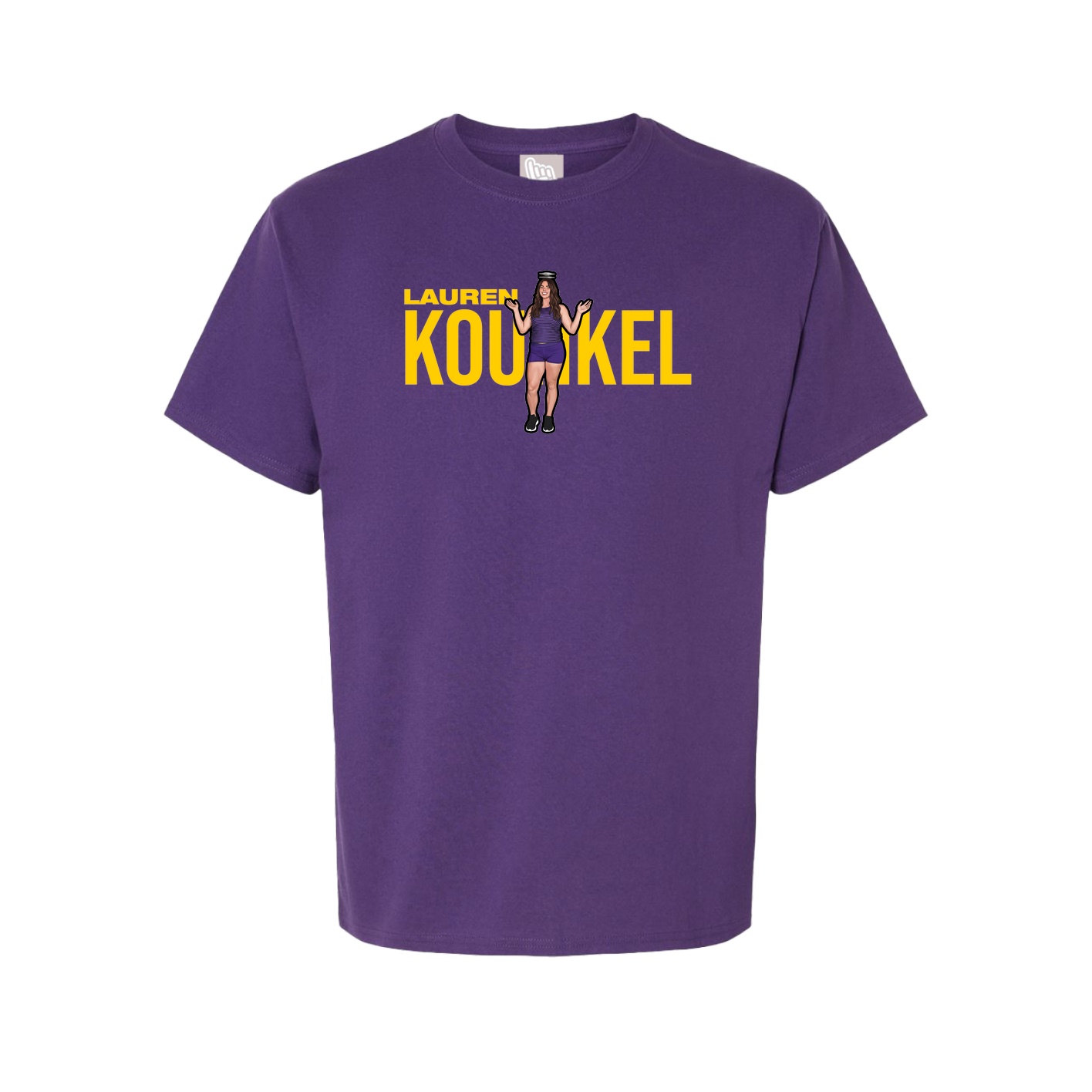 Tee — Player Name in Purple
