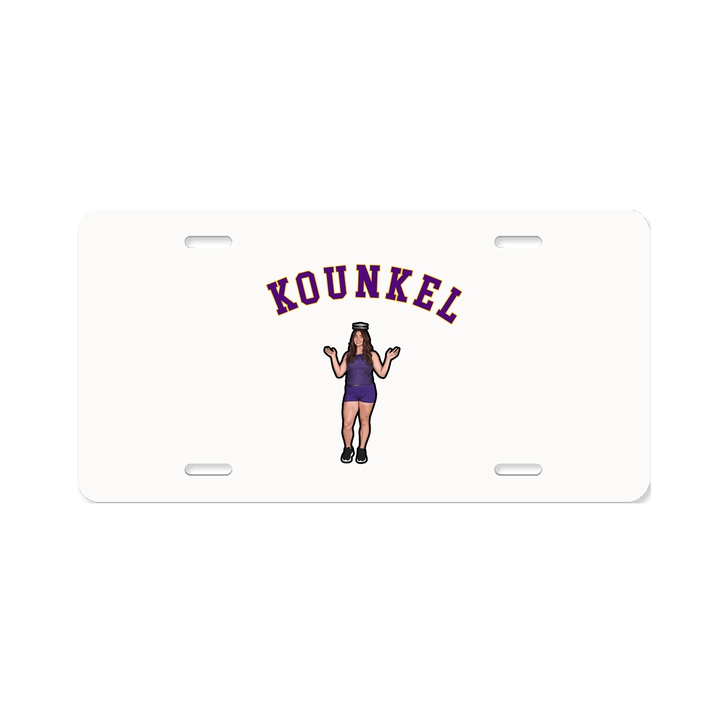License Plate — Shirsey Arch in Classic