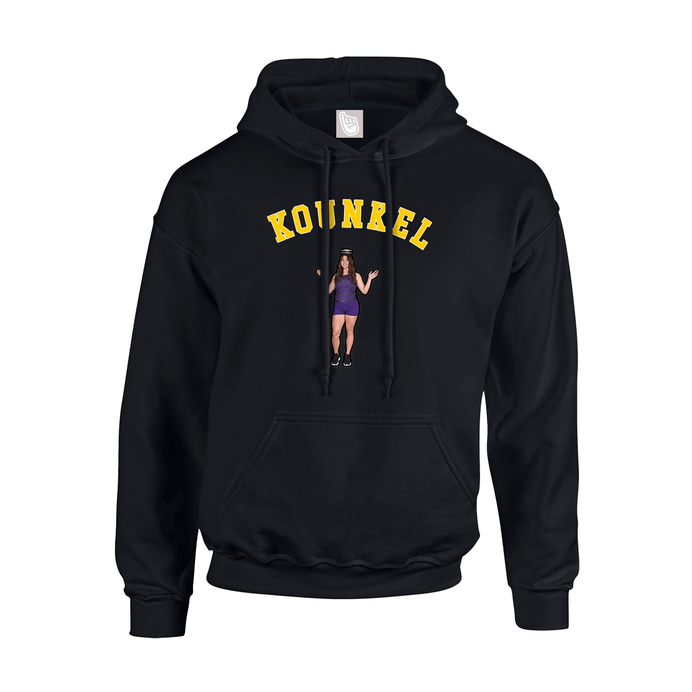 Youth Hoodie — Shirsey Arch in Black