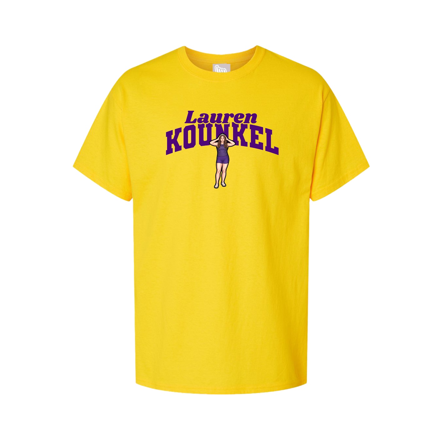 Tee — Signature Arch in Gold