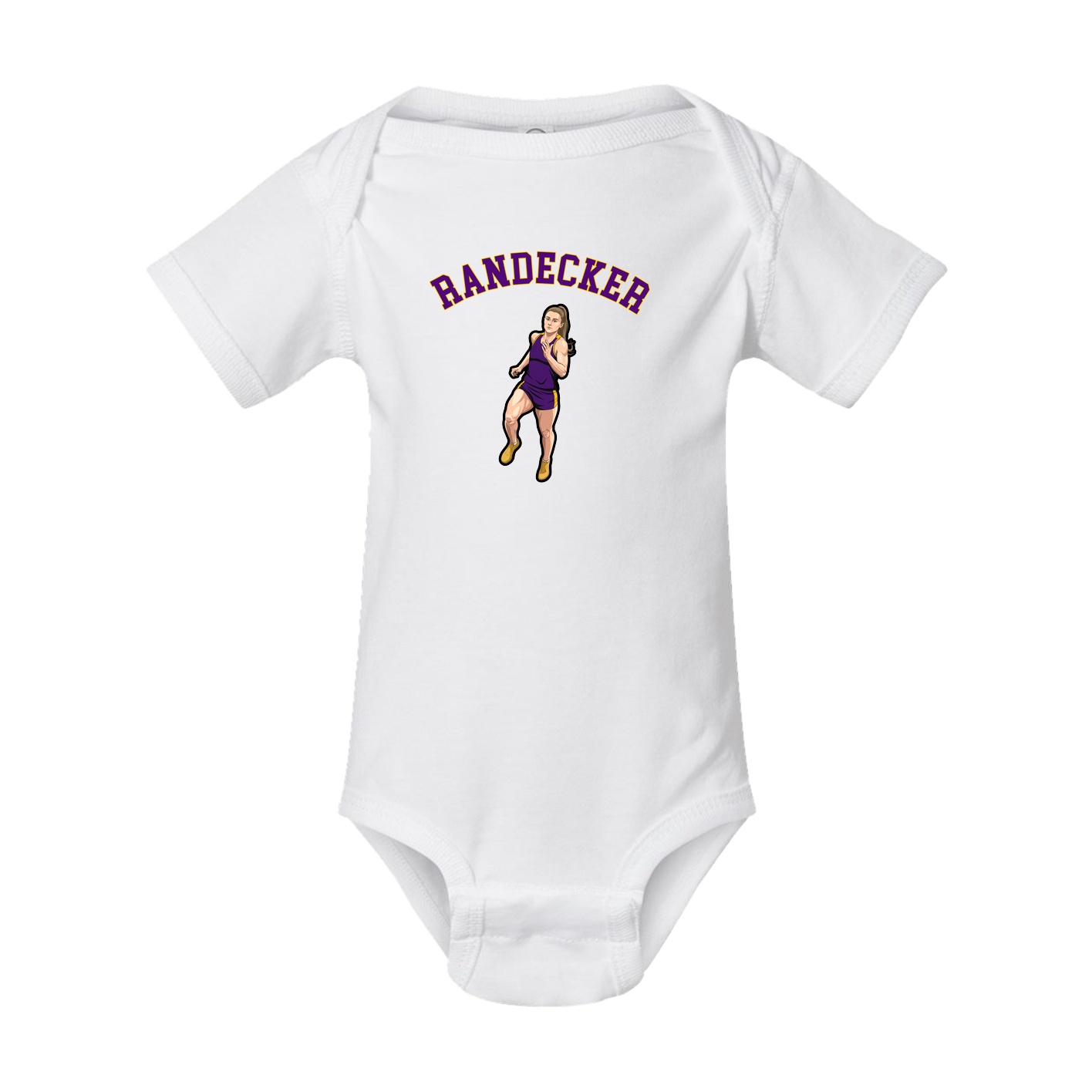 Baby Onesie — Shirsey Arch in White