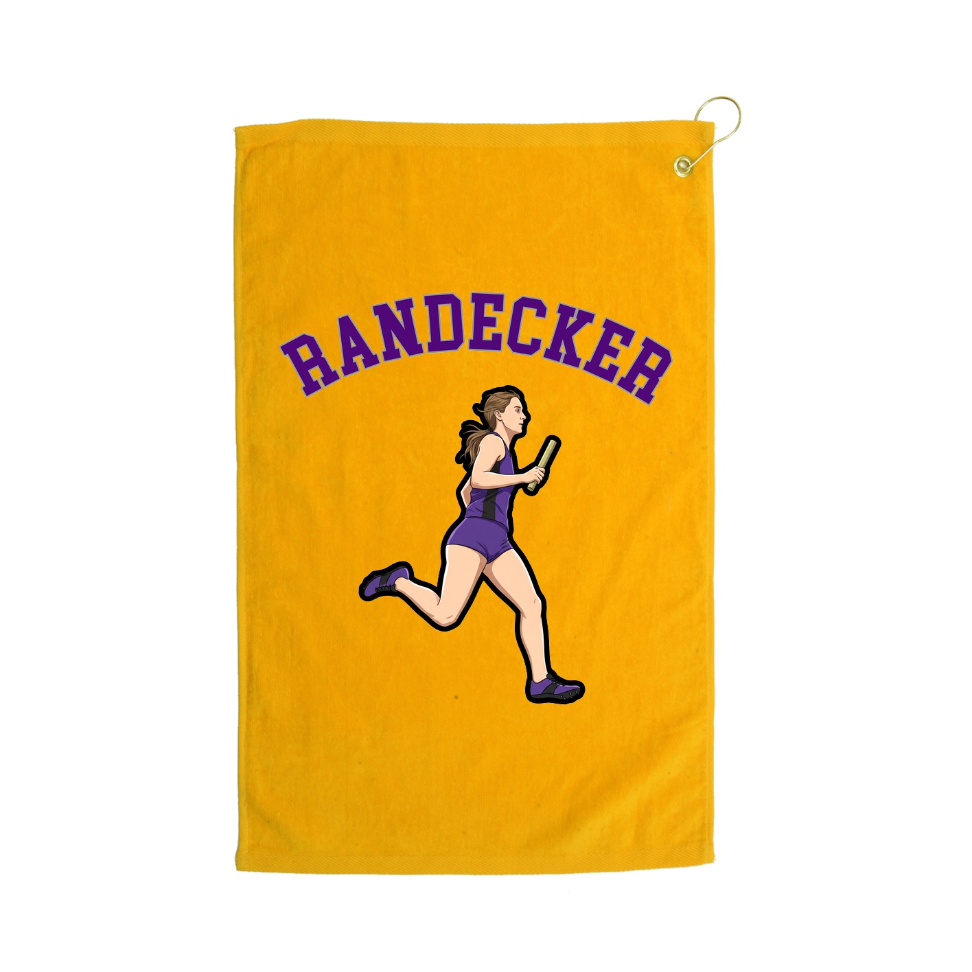 Golf Towel — Shirsey Arch in Gold