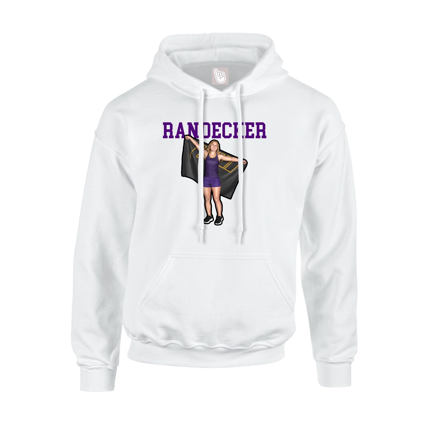 Youth Hoodie — Shirsey in White