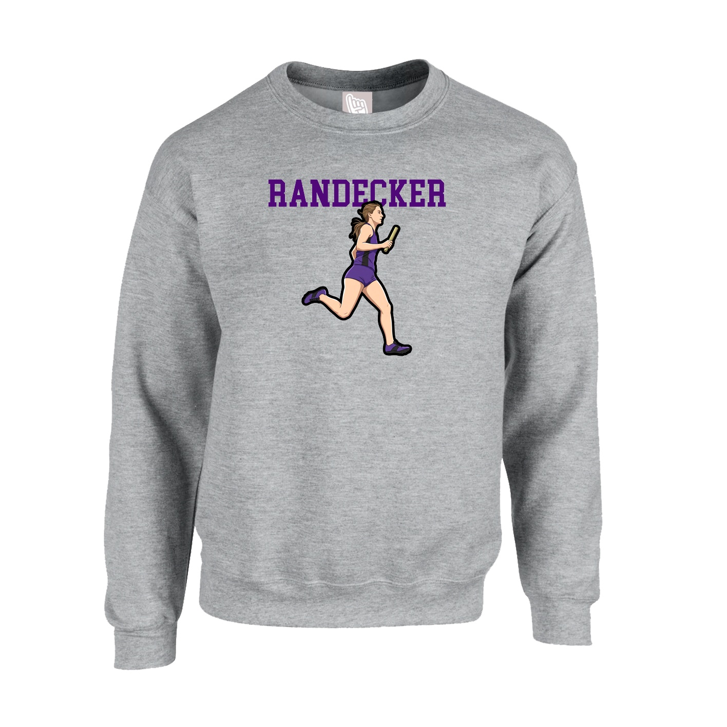 Fleece Crew — Shirsey in Grey