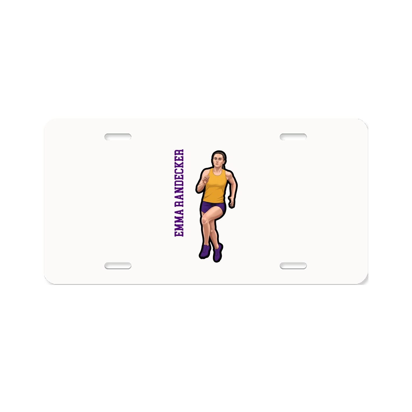 Aluminum License Plate