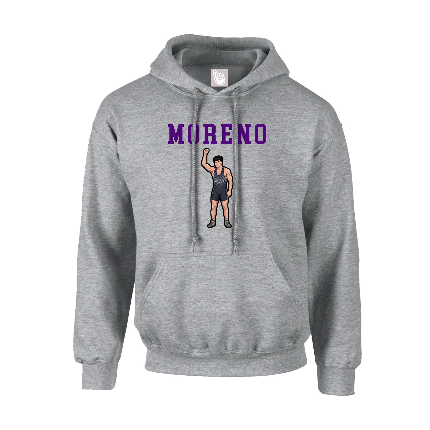 Hoodie — Shirsey in Grey