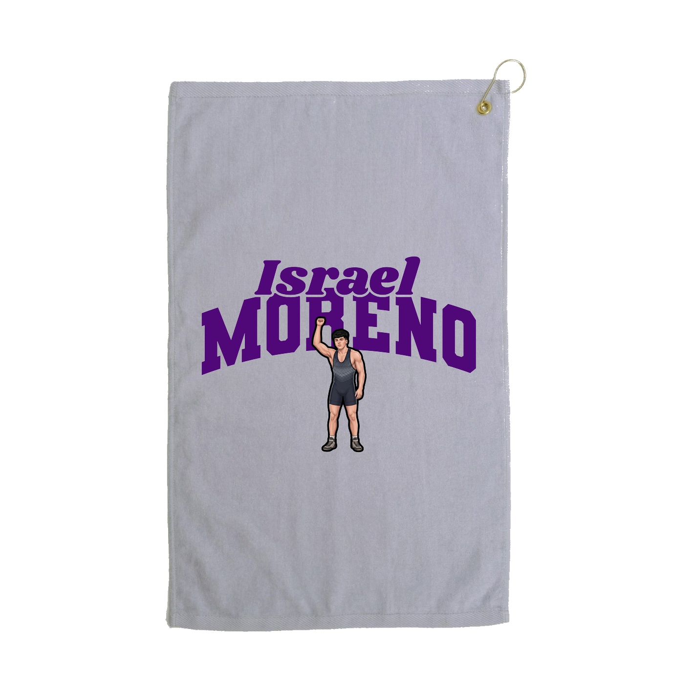 Golf Towel — Signature Arch in Grey