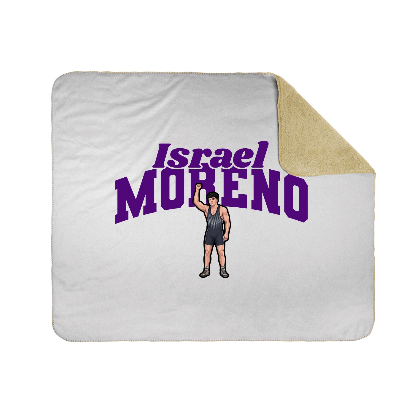 Throw Blanket — Signature Arch in White