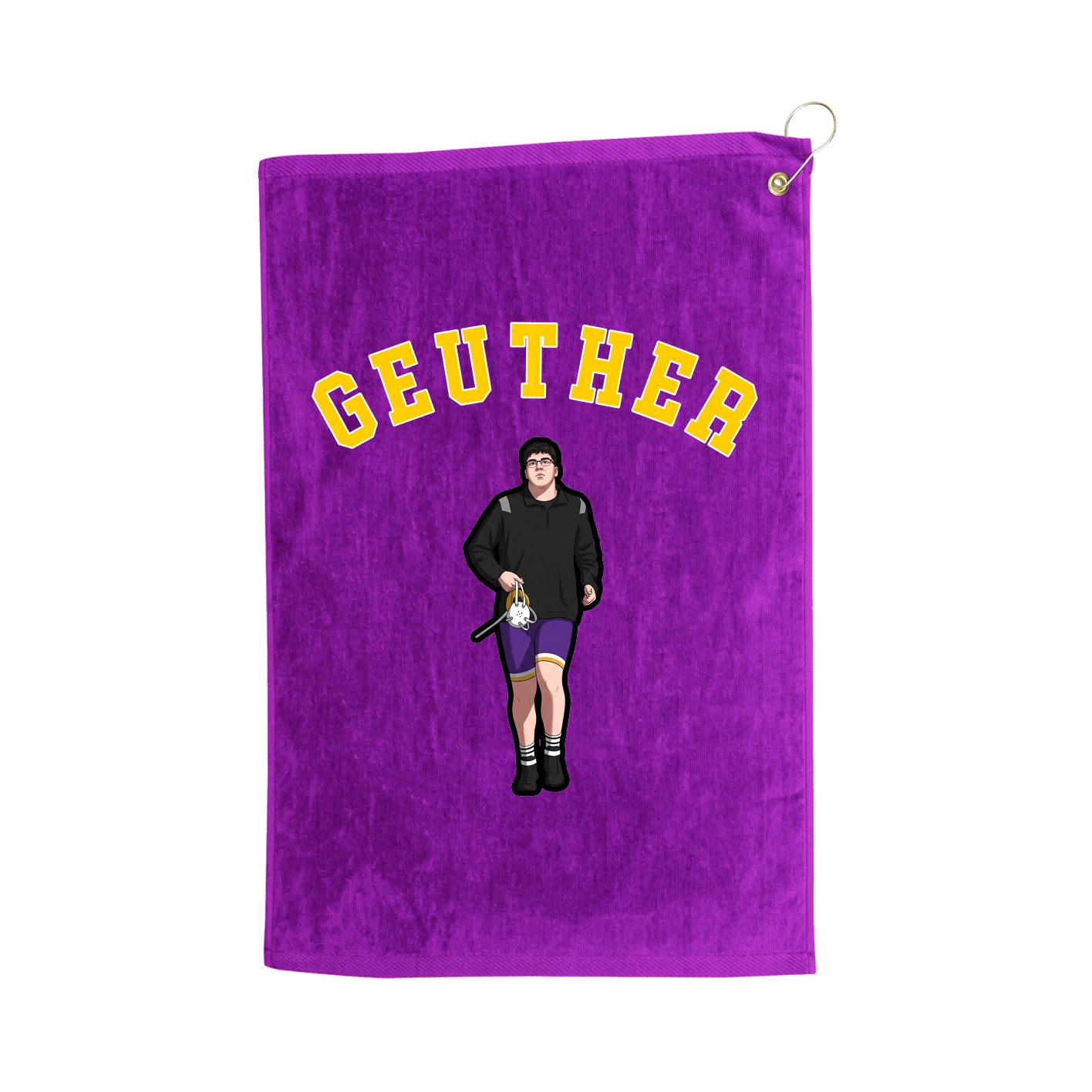 Golf Towel — Shirsey Arch in Purple