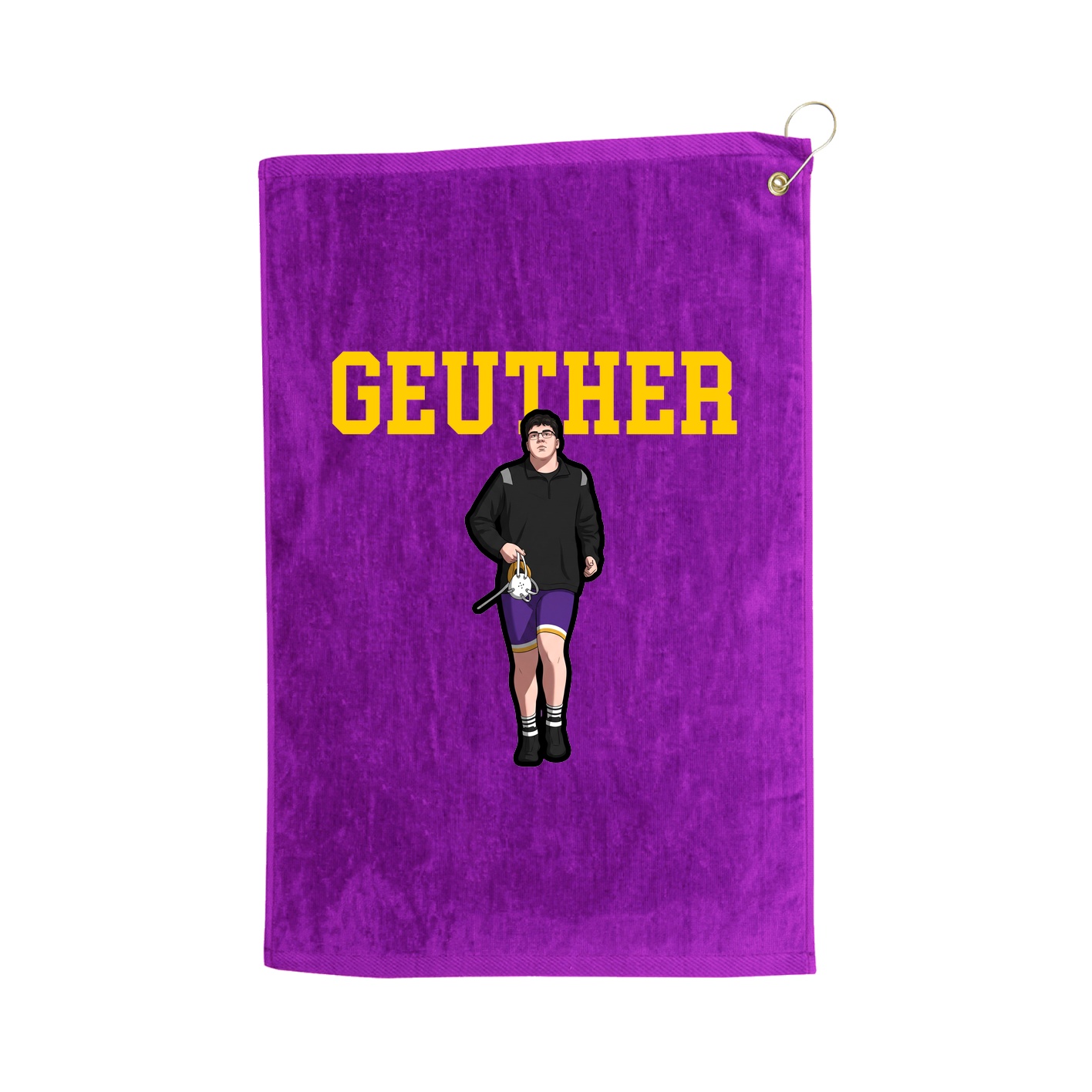 Golf Towel — Shirsey in Purple