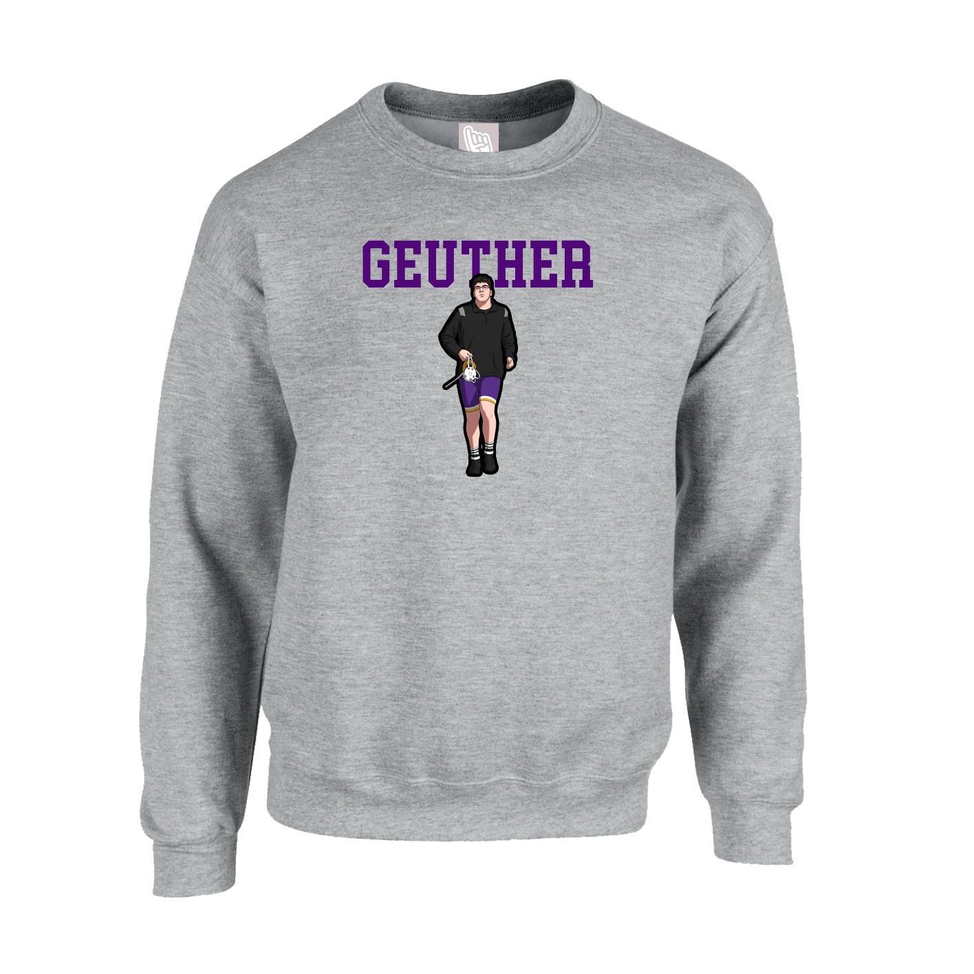 Fleece Crew — Shirsey in Grey