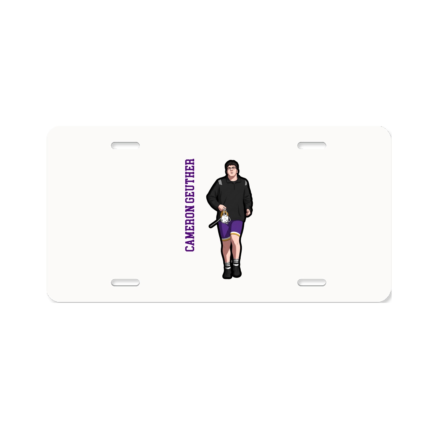 Aluminum License Plate