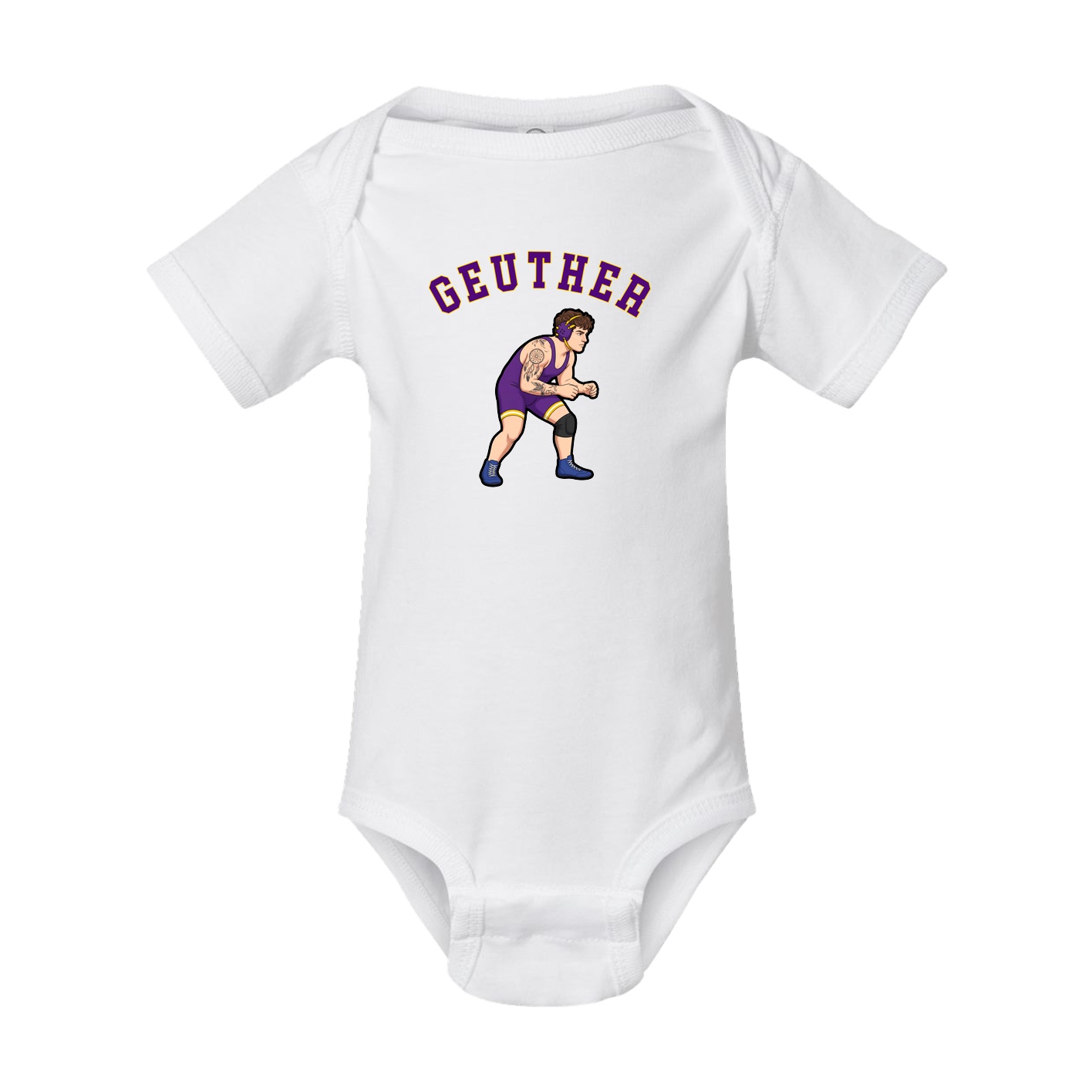 Baby Onesie — Shirsey Arch in White