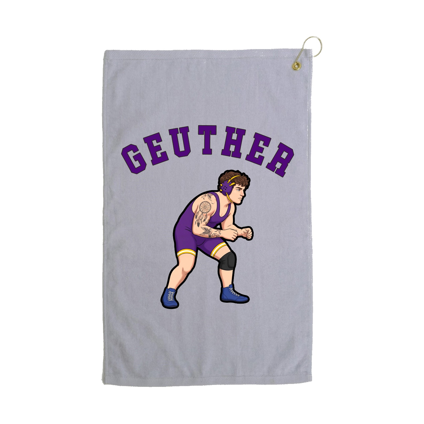Golf Towel — Shirsey Arch in Grey