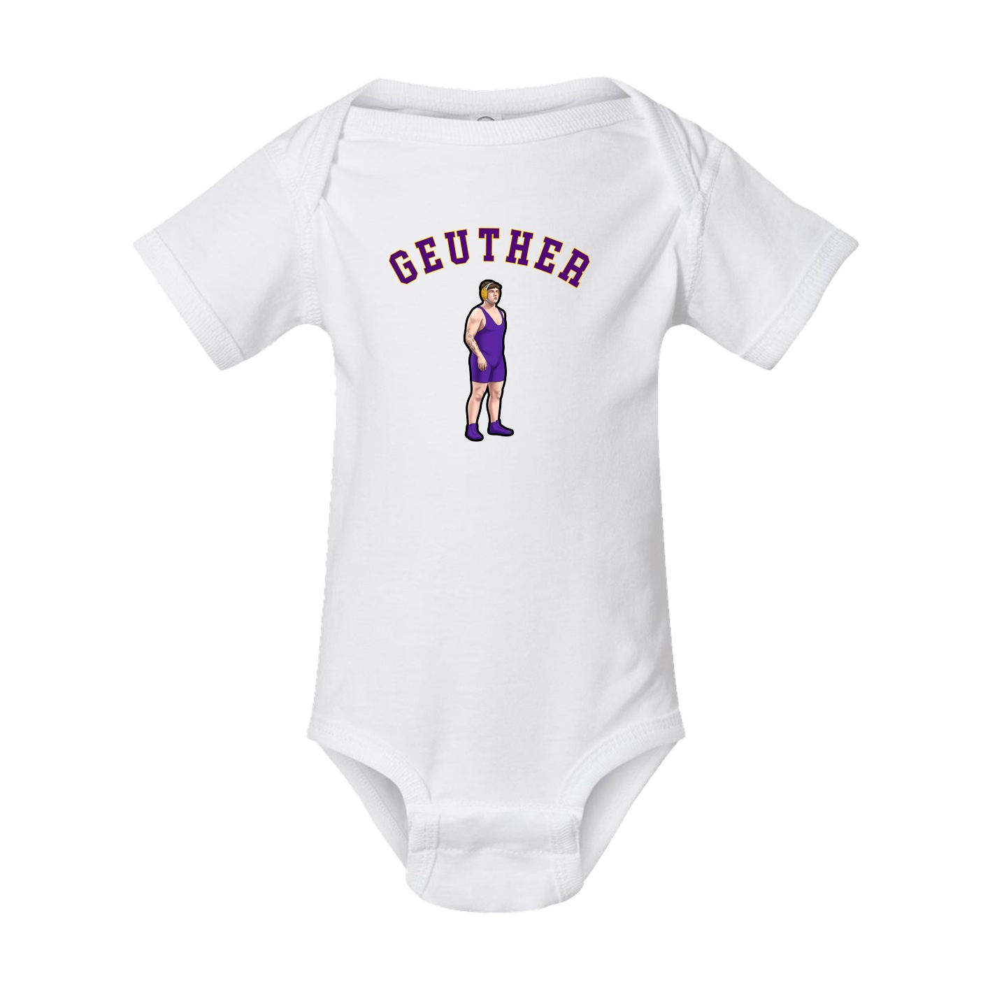 Baby Onesie — Shirsey Arch in White