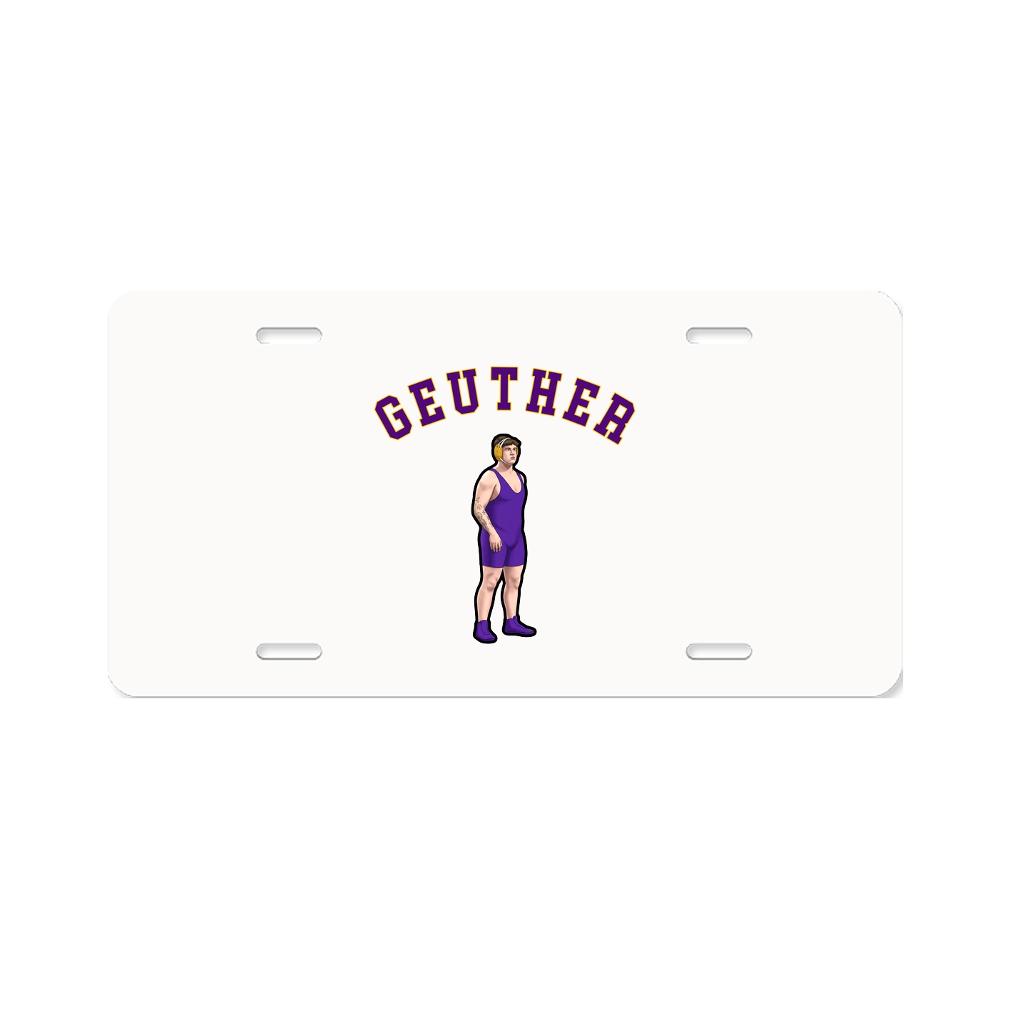 License Plate — Shirsey Arch in Classic