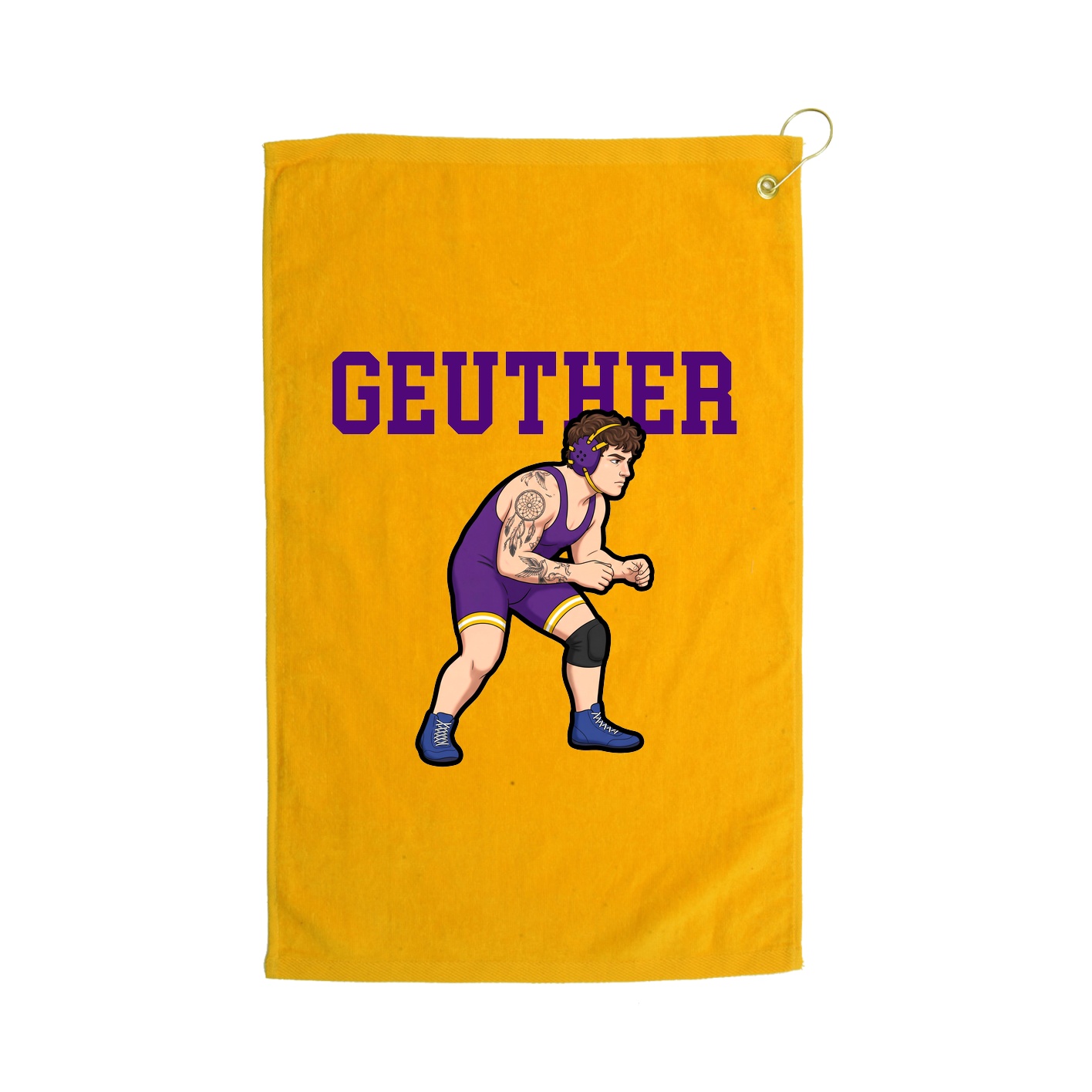 Golf Towel — Shirsey in Gold