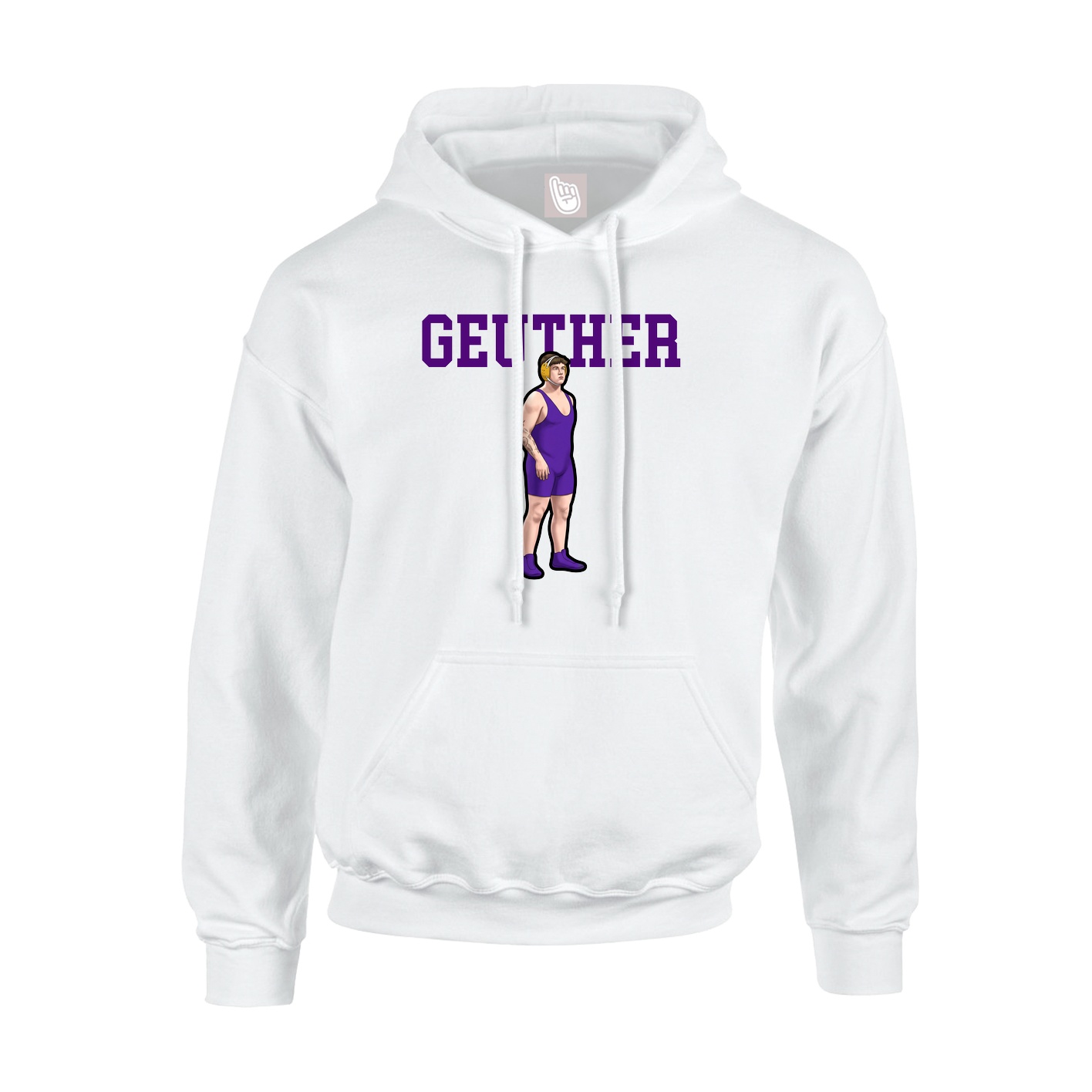 Youth Hoodie — Shirsey in White