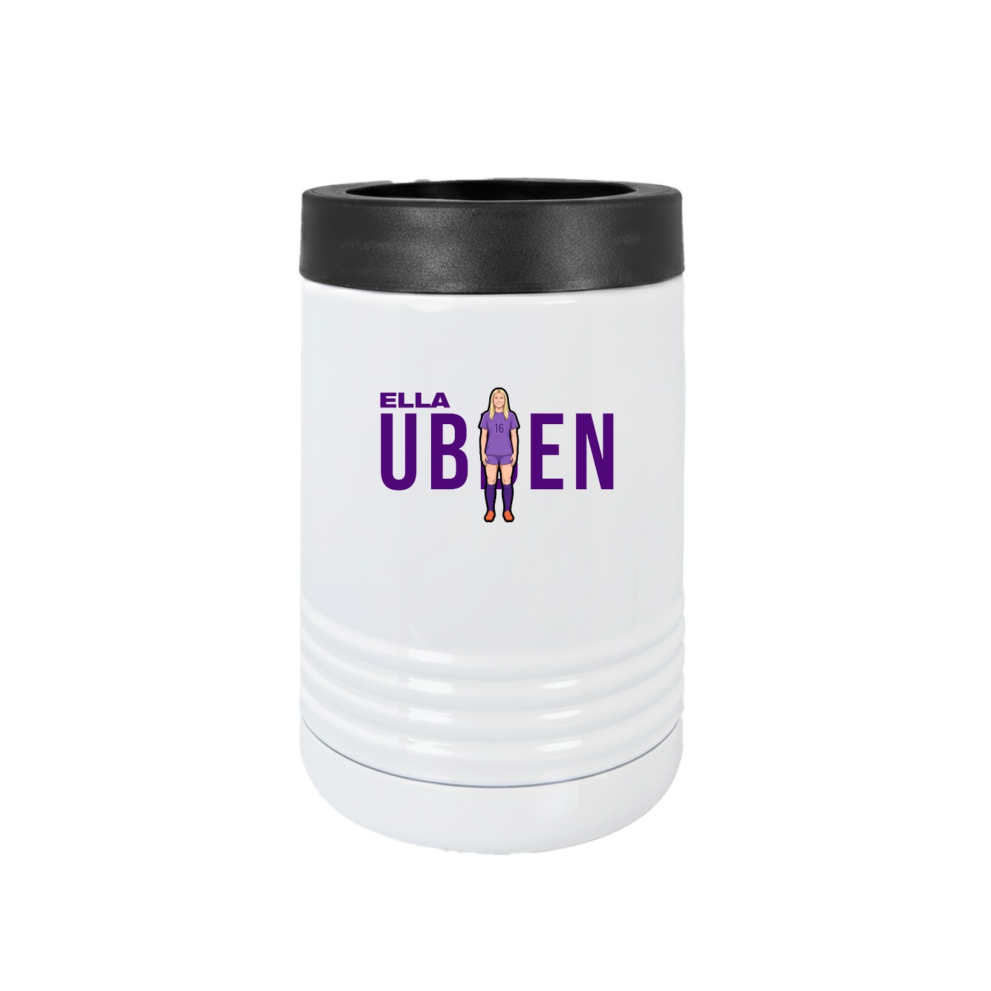 Beverage Holder — Player Name in White