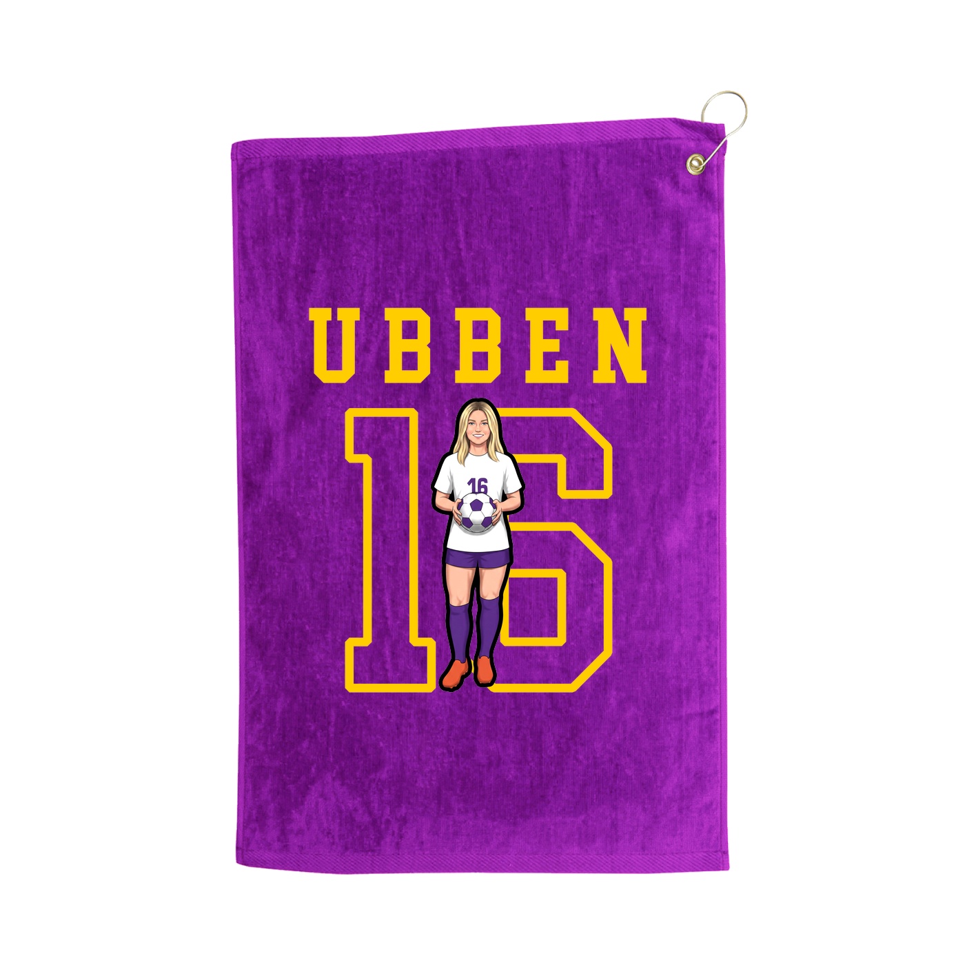 Golf Towel — Shirsey in Purple