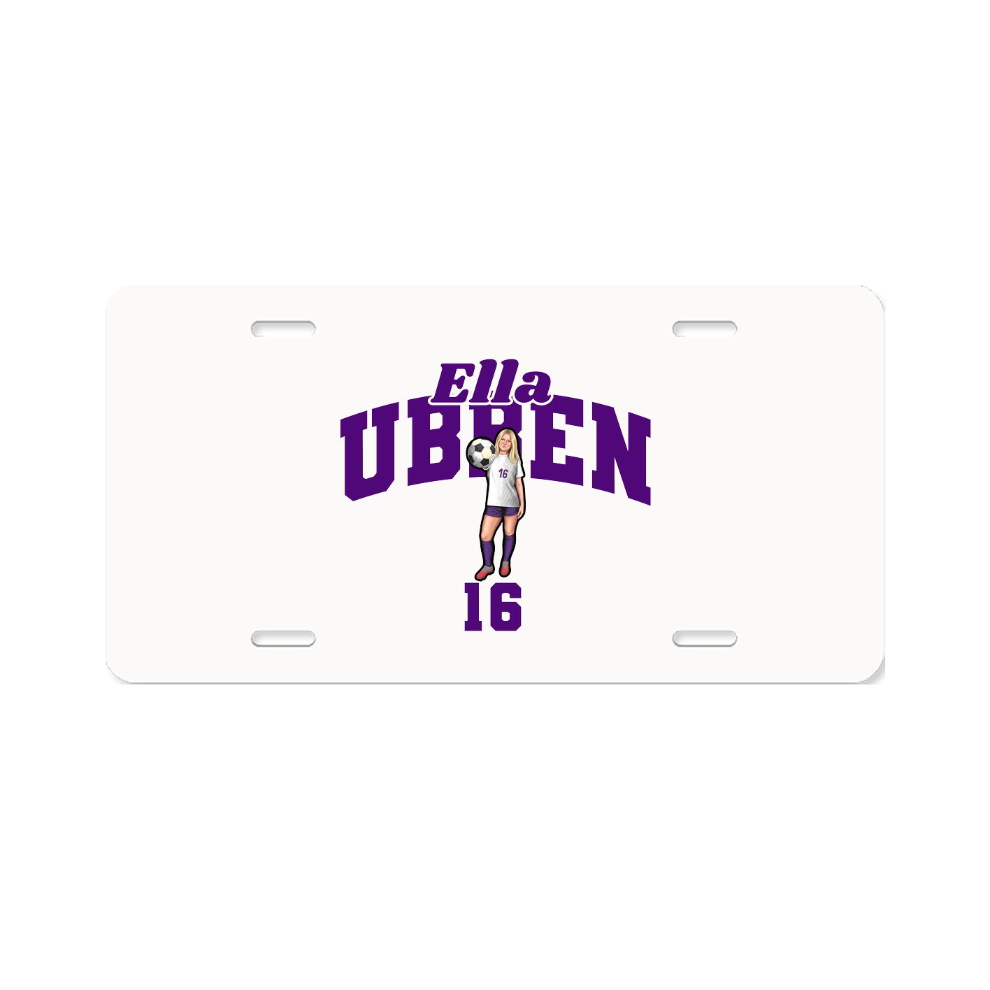 License Plate — Signature Arch in Classic