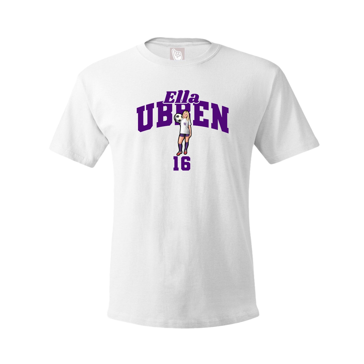Tee — Signature Arch in White