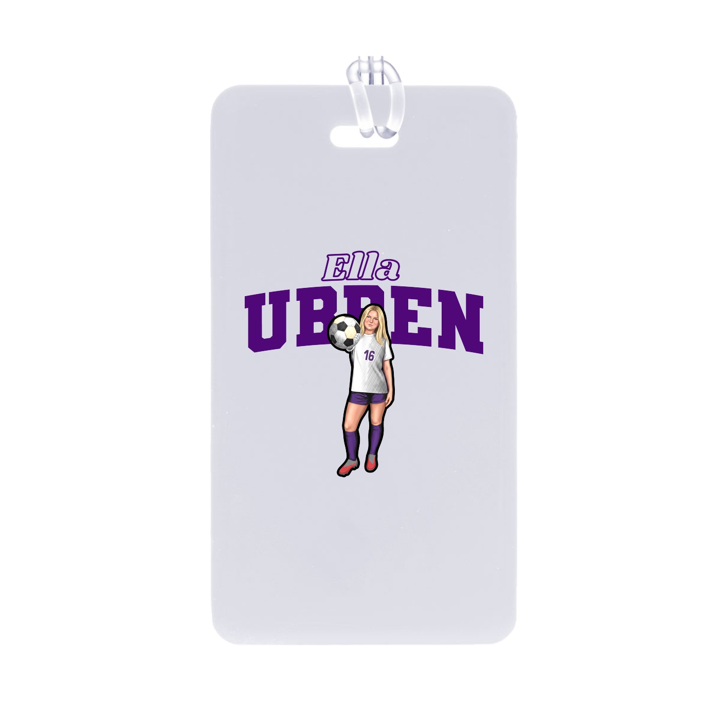 Bag Tag — Name Arch in Classic