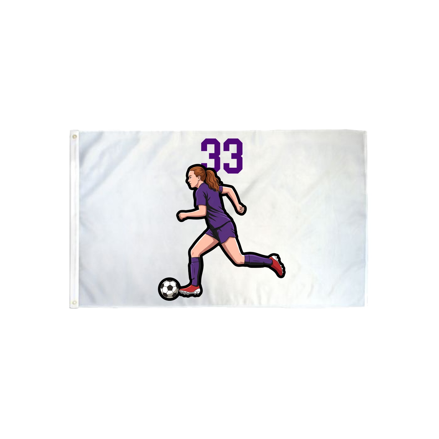 3x5 Flag — Number Top in Classic
